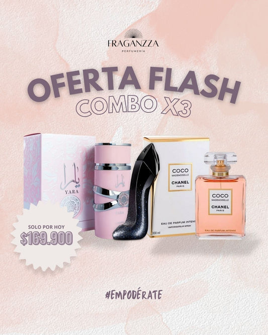 Combo Dama x3 + Perfumero GRATIS - Mi tienda